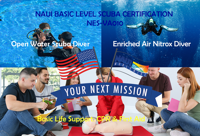 NAUI BASIC LEVEL CERTIFICATION NESVA-010 - Aquaventure Scuba Academy